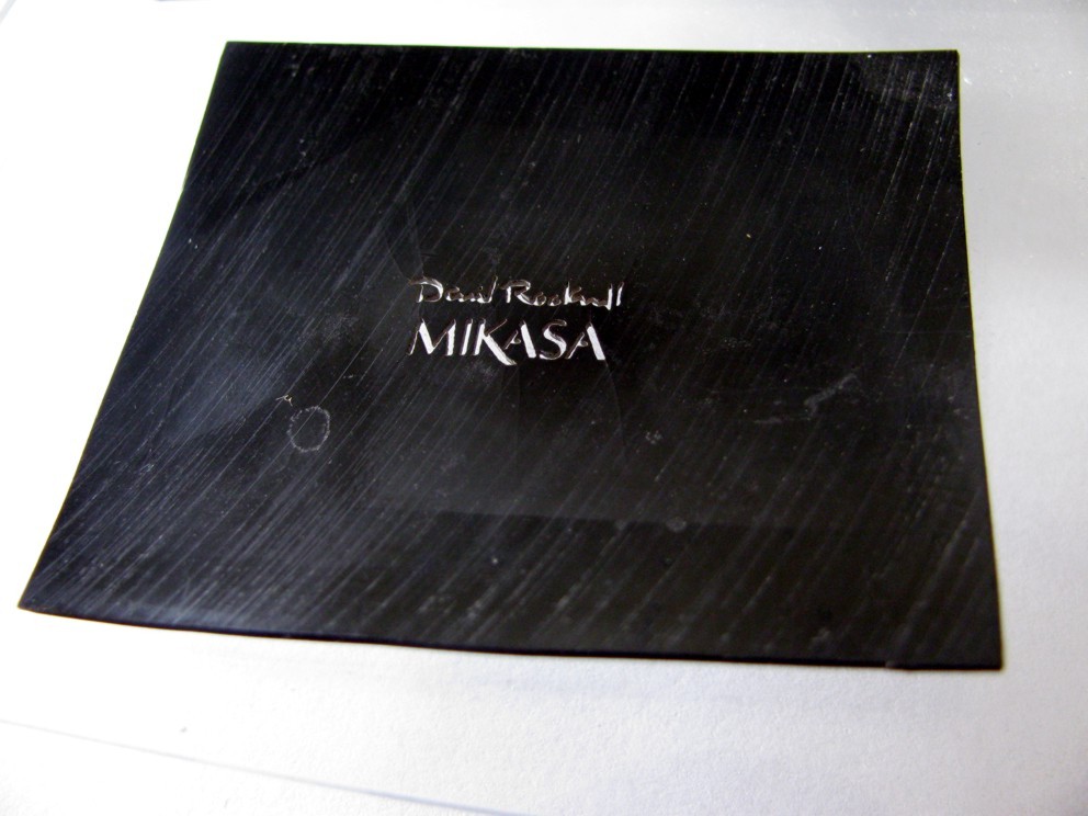 Rubber Masks Stencils